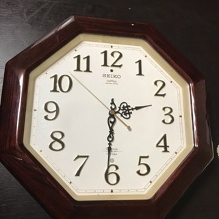 美品！電波時計★壁掛け