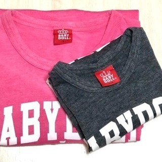 親子お揃い ベビードール レディース 100cm babydoll Tシャツの画像