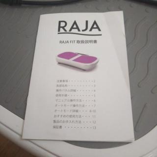 RAJA FIT SLIMMER 振動マシン PSE認証済 フィットネス ダイエット (グレー)

 スリム ブレードの画像