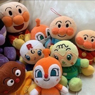 アンパンマン ビーンズ他色々ぬいぐるみの画像