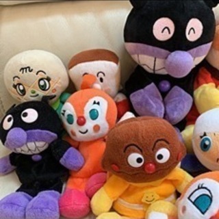 アンパンマン ビーンズ他色々ぬいぐるみの画像