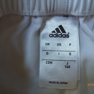 アディダス　ショートパンツ　140㎝　日本製の画像