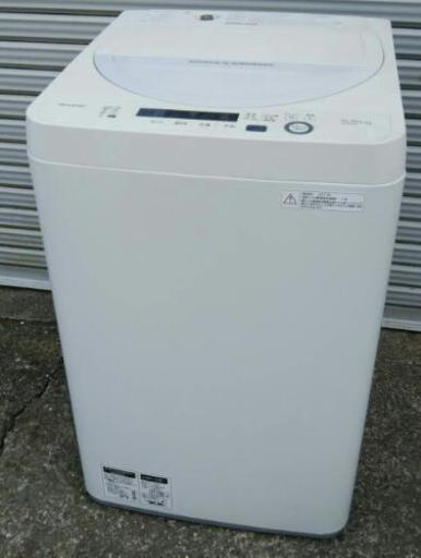 【販売中】SHARP　全自動洗濯機　ES-GE5A　2017年製　5.5kg　シャープ　高年式　エコライフ
