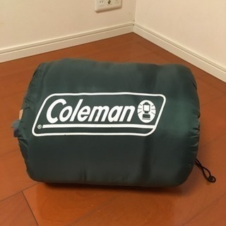 【差し上げます】Coleman Sleeping Bag（寝袋、化繊、封筒型）の画像