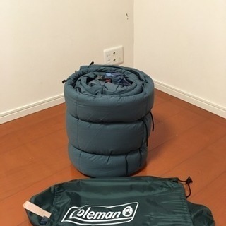 【差し上げます】Coleman Sleeping Bag（寝袋、...