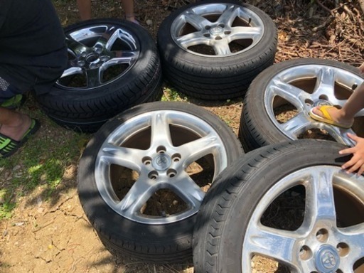 アリスト純正ホイル