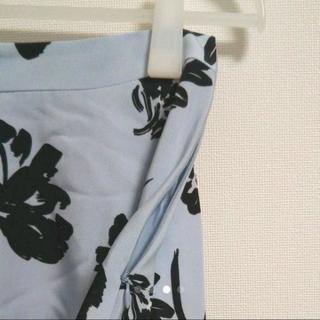 31 Sons de mode/花柄キュロット_ブルーの画像