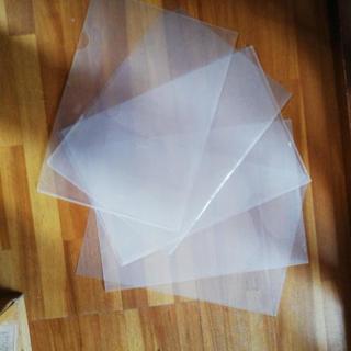 中古クリアファイルとグリップ類差し上げます。の画像