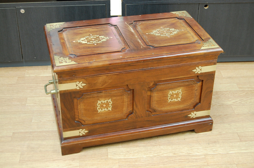 象嵌細工 キャビネット 収納箱 チェスト 西洋風 アンティーク調 ☆ PayPay(ペイペイ)決済可能 ☆ 札幌市 清田区 平岡