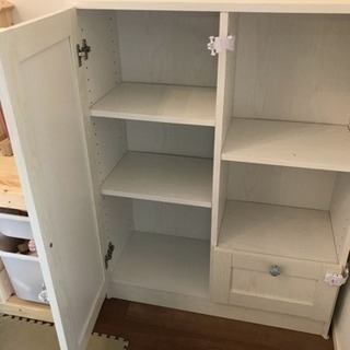 ニトリの棚 タンス 子供用収納 キッズルーム の画像