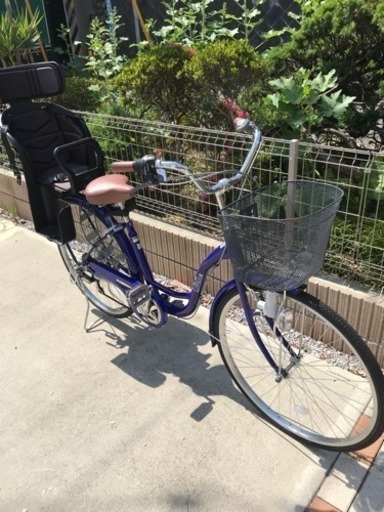 子供乗せ自転車 チャイルドシート付き 一旦受付中止