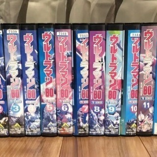 ウルトラマン80 VHSビデオ 全巻‼️