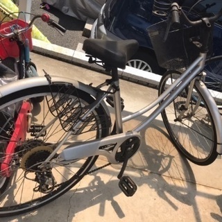 シルバー自転車