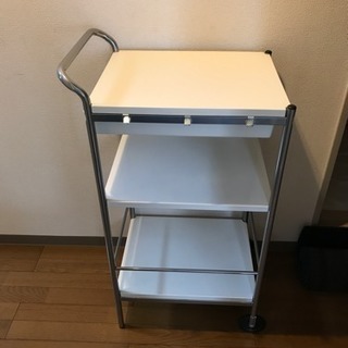 IKEA - 【廃盤・希少品】イケア IKEA BYGEL キッチンワゴン キャスター付き IKEA - 【廃盤・希少品】イケア IKEA BYGEL キッチンワゴン