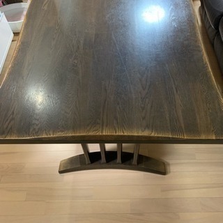 大幅値下げ 分解可能 元値70万円 美品 ダイニングテーブル 大きめ 頑丈の画像