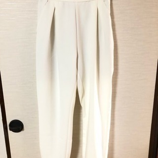 GU  チノパンホワイト S