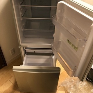 シャープ 2ドア冷蔵庫 & 電子レンジ セットの画像