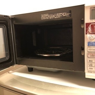 シャープ 2ドア冷蔵庫 & 電子レンジ セットの画像