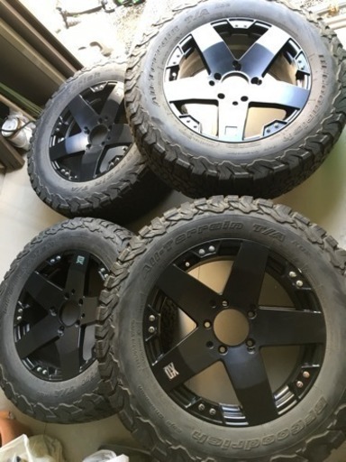 値下げしました、20インチ タイヤ ホイール同一4本セット