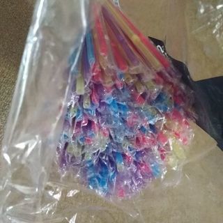 ストローいっぱい