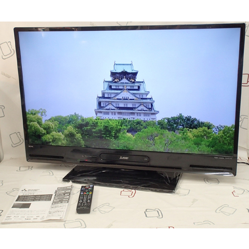 ♪三菱 液晶テレビ LCD-S40BHR10 40型 BDレコーダー/HDD1TB 2018年 札幌♪