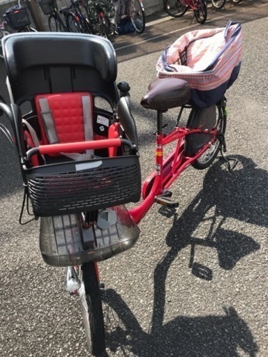 子供前乗せ自転車