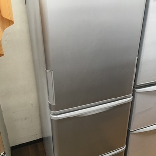 シャープ3ドア両開きSJ-W351D-S 2018年製クリーニング作動確認済み シャープ3ドア両開きSJ-W351D-S 2018年製クリーニング作動確認済み