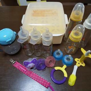 お取引中　赤ちゃんセット♪　哺乳瓶　レンジ消毒器　マグ　など