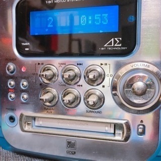 レトロなCD・MDデッキ【SHARP製品】の画像