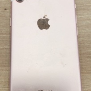 iPhone7 ローズゴールド au  SIMロック解除済みの画像