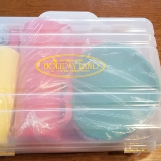 キャンプ用品のプラ食器セット５人分　新品未使用