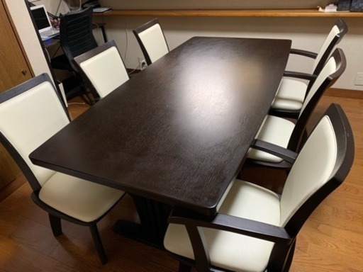 取引中 ニトリ ダイニングテーブル6人掛け
