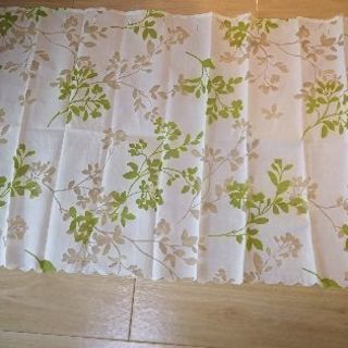 美品のれん3枚セット　ネコ柄ふくろう柄リーフ柄の画像