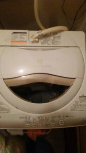 決まりました　5キロ　洗濯機　東芝　2015年