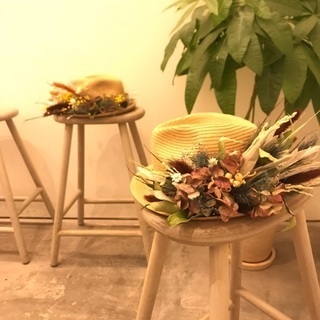植物の帽子WORKSHOP