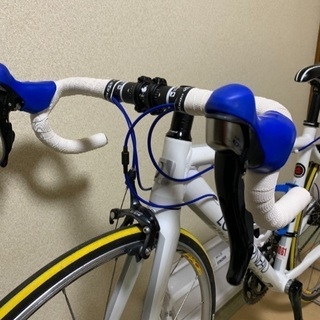 交換も可☆美品☆２０１６年製？LGS-CEN☆５７００の１０５コンポ載せ替え済☆ロードバイクの画像