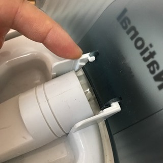 ナショナル 掃除機 【お話中】の画像