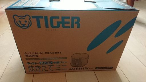 (終了)タイガー 炊飯ジャー 炊きたて ３合