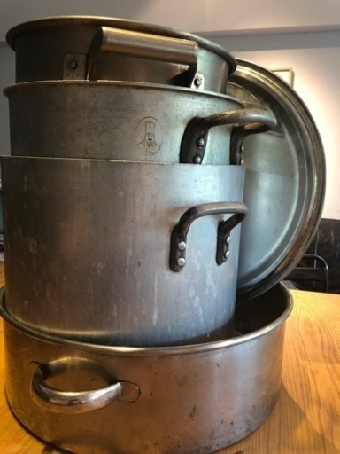 銅鍋 4点セット