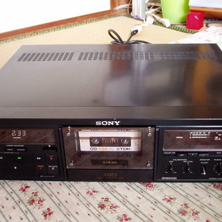 SONY 　カセットデッキ　