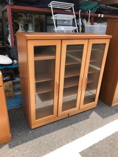 超！大特価！松田家具✿食器棚 上下分かれてます！