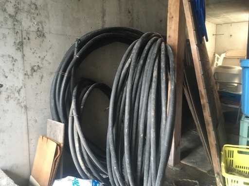 CVMAZV (コルゲートCV) 　多分3.5sq3心、2sq2心　ともに約70m