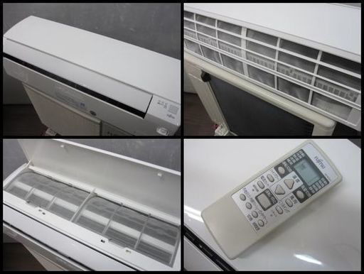bg9042 4万！取付け込み!!1年保証!!クリーニング済み!! 富士通 エアコン 6畳用 2014年製 大阪市  AS-J22C-