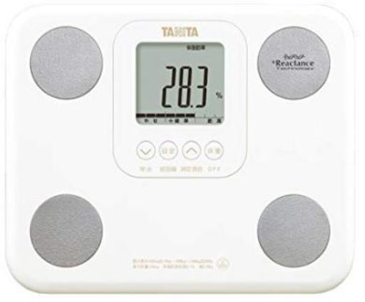 タニタ　体組成計 BC-751-WH(ホワイト) 体内年齢表示/筋肉量測定/A4