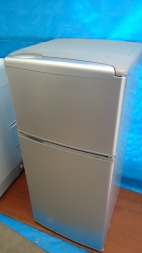アクア（AQUA） 109L 2ドア冷蔵庫（直冷式）アーバンシルバー　AQR-111C-S
