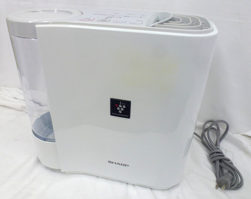 シャープ  気化式 プラズマクラスター加湿器 2.4Lタンク 2013年製 HV-C30-W