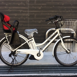ブリヂストン　ハイディビー　HYDEE　新基準　子供乗せ　8,1AH　白　長生き　パス　ビビ　神戸市　電動自転車　地域限定