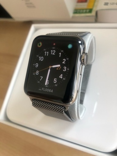 【本日20時までに取りに来れる方限定】 Apple Watch series2 42mm ステンレスモデル