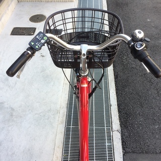 ヤマハ パス ナチュラ 新基準 子供乗せ 赤 8,7AH アシスタ ビビ 神戸市