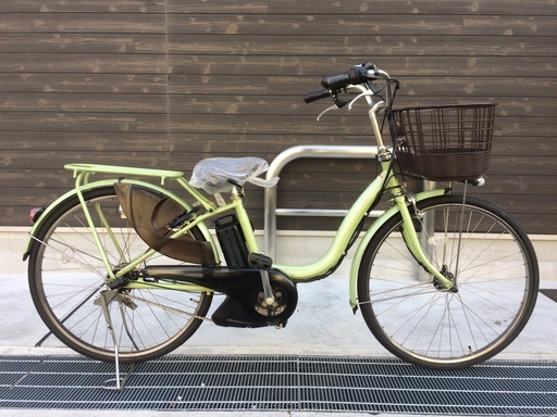 ヤマハ　パス　ナチュラL　DX　新基準　子供乗せ　緑　アシスタ　ビビ　神戸市　電動自転車　地域限定